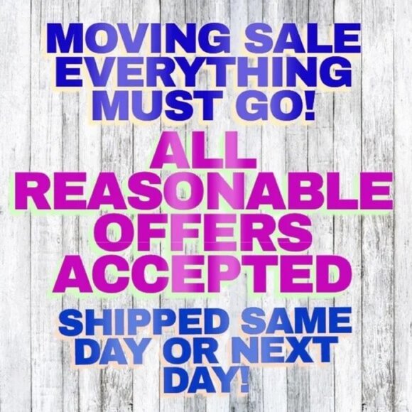 MOVING SALE REASONABLE OFFERS ACCEPTED - Picture 1 of 1